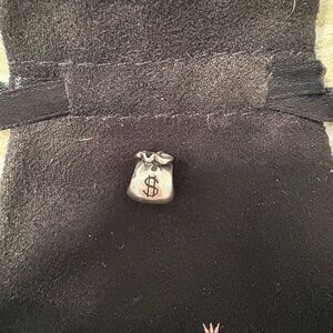 Pandora Sterling Silver Money bag bead Bead